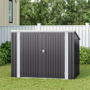 Lockable Bike Shed Bicycle Tool Storage House Outdoor Garden Garbage Bin Shed