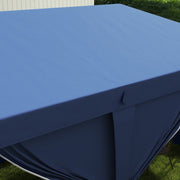 3 x 6m Heavy Duty Pop-Up Gazebo Curtain Walls Windows Wedding Marquee Party Tent