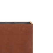 Corten Steel Rectangle Planter Garden Plants Pot Indoor Outdoor Trough Tub Box