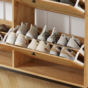 Ratten Design Storage Shoe Cabinet,Shoe Cupboard,Freestanding Shoe Organizer