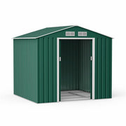 Metal Shed Outdoor Garden Storage 7x4 - 11x14 Apex Roof Galvanised Steel Ranger