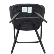 Set of 2 Bar Stools PU Leather Seat Bar Chair for Home Breakfast Kitchen Counter
