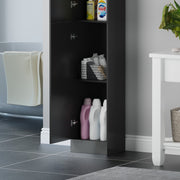 Bathroom Cabinet Cupboard Tall Free Standing Tallboy Storage Furniture 1900mm