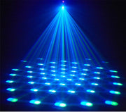 Moving Head Party Light Rotating Disco Bar Stage Lights Laser Beam Strobe Remote