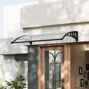 Door Canopy Awning Back Front Window Roof Rain Cover Porch Patio Outdoor Shelter