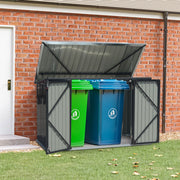 Garden Shed Lockable Bicycle Storage Bike Tool Box Outdoor Garbage Bin Sheds UK