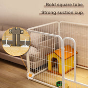 6 Panel Heavy Duty Pet Playpen Dog Puppy Exercise Fence Enclosure Indoor Outdoor