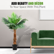 Artificial Palm Tree Fake Tropical Potted Plant Indoor Home Office Decor