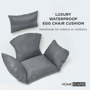 Egg Chair Cushion, Waterproof Hanging Swing Chair Cushion for Indoor & Outdoor
