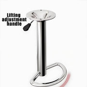 2PCS Bar Stools Adjustable Breakfast Swivel Gas Lift Chair Kitchen Cafe Pub Tool