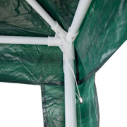Gazebo PE 3X6M Outdoor Patio Shade Canopy Waterproof 6 Pieces Sidewalls Green