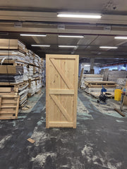 LPD Doors External FL&B Redwood Door / Gate B Grade Stock Free Delivery