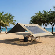 Car Awning Shelter Roof Top Tent Waterproof Side/Tailgate Canopy Camping Beach
