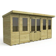 Total Sheds Pent Summer House Various Sizes Pressure Treated UK Manufactured