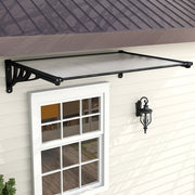 Door Canopy Awning Shelter Outdoor Patio Porch Front Back Window Roof Rain Cover