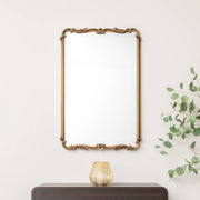 Antique Gold Ornate Framed Wall Decorative Mirror - 90cm x 60cm