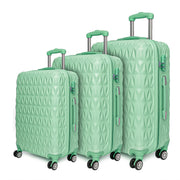 Hard Shell PC+ABS Cabin Suitcase 4 Wheel Travel Luggage Trolley Lightweight Case
