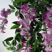 Artificial Light Pink Wisteria Tree 150cm Realistic Faux Indoor Home Office
