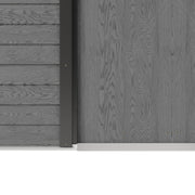 Garden Shed 10 x 8 Metal Apex Roof Outdoor Storage Sheds with 2 Free Foundations