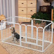 6 Panel Heavy Duty Pet Playpen Dog Puppy Exercise Fence Enclosure Indoor Outdoor