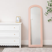 Full Length Pale Pink Leaner & Wall Mirror - 47cm x 142cm