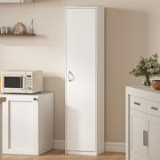 180cm Tall Kitchen Cupboard, Freestanding 5-Tier Pantry Storage Cabinet, White