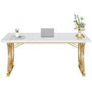 Tribesigns Executive Desk, Modern Large Office Computer Desk Conference Table