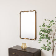 Antique Gold Ornate Framed Wall Decorative Mirror - 90cm x 60cm