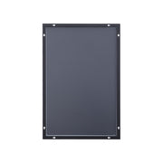 Black Frame Rectangle Mirror 40 x 60 cm Home Bathroom Wall Mounted Vanity Decor
