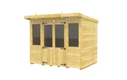 Total Sheds Pent Summer House Various Sizes Pressure Treated UK Manufactured