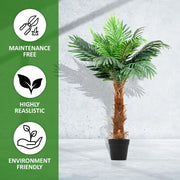 Artificial Palm Tree Fake Tropical Potted Plant Indoor Home Office Decor