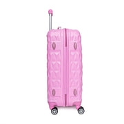 Hard Shell PC+ABS Cabin Suitcase 4 Wheel Travel Luggage Trolley Lightweight Case