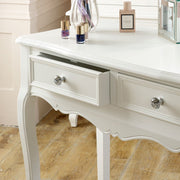White console dressing table French shabby chic bedroom living room furniture