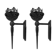 2X Wall Mounted Candle Sconces Wall Candle Holder French Vintage Candlestick