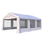 6M X 4M Marquee Heavy Duty Gazebo Garden Wedding Canopy Party Tent Shelter