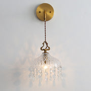 Luxury Glass Crystal Wall Light Nordic Style Chandelier Pendant Home Wall Light