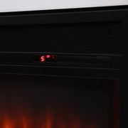 Insert Complete Fireplace Remote Control Electric Fire Surround & Hearth Set 48
