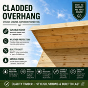 Total Sheds Pent Summer House Various Sizes Pressure Treated UK Manufactured