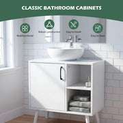 Under Sink Cabinet Bathroom Basin Unit Cupboard Storage Furniture & Shelf Awovbb