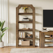5-Tier Wooden Bookshelf, 70