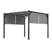 Outdoor Pergola Garden Awning Gazebo Canopy Party Barbecue Shelter Furniture