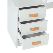 Dressing Table With Drawers Mirror Stool Set Makeup Desk Vanity Table Bedroom