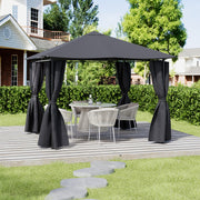 Aluminium Pergola Outdoor Garden Gazebos Summer Gazebo Large Canopy Patio Awning
