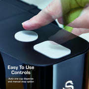 Instant Boiling Water Dispenser 1.5 Litre 2200W Boil Dry Protection Black