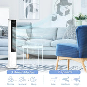 Portable Air Cooler, 6L Tank Humidifier Evaporative Ice Cooling Fan (NO REMOTE)