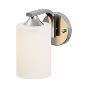 Minimalist Milk Glass Wall Light Lamp Body E27 Lamps Holder Wall Mounted Lights