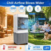 Portable Air Conditioner 32L Cooler Cooling Fan Humidifier Evaporative Cool