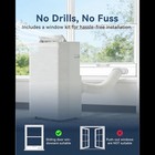 12000-12999 BTU Portable Air Conditioner w/ Heat Wi-Fi App Remote RRP £989