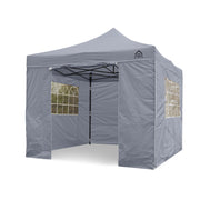 All Seasons Gazebos 3mx3m Heavy Duty Waterproof Pop up Gazebo 4 Side Walls