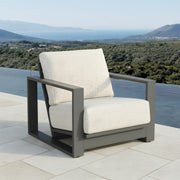 Foremost Milan Deep Seating Garden Patio Set Aluminium Wicker Cream Cover 4PCS